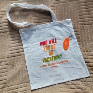 People We Meet On Vacation Tote And Keychain